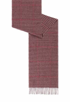ROECKL Modern Check Women 35x166  - mulberry (rot) Best