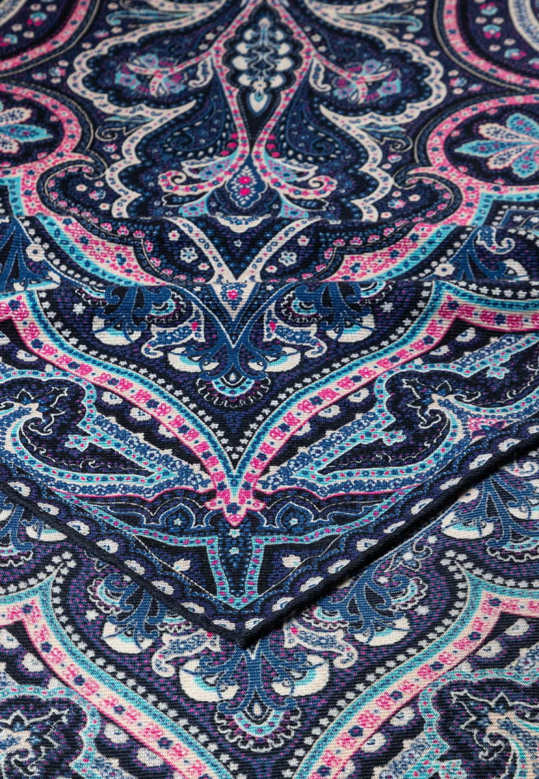 ROECKL Navona Paisley 140x140 - iceblue/navy (blau) Outlet