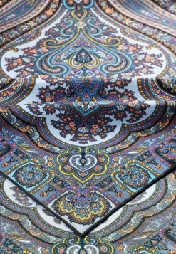 ROECKL Paisley Star 90x90  - multi navy (blau) Online