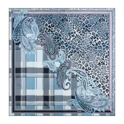 ROECKL Patchwork Leo 100x100  - black/silver (schwarz) Sale