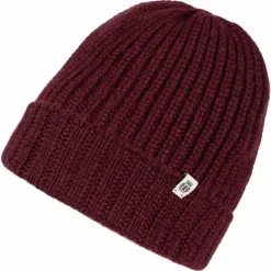 ROECKL Pure Cashmere Umschlagmuetze  - mulberry (rot) Hot
