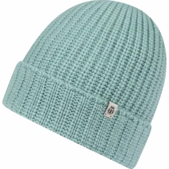 ROECKL Pure Cashmere Umschlagmuetze - opal (grün) Discount