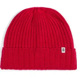 ROECKL Pure Cashmere Umschlagmuetze - classic red (rot) Discount