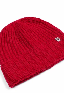 ROECKL Pure Cashmere Umschlagmuetze - classic red (rot) Discount