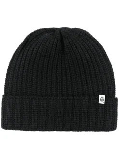 ROECKL Pure Cashmere Umschlagmuetze - black (schwarz) Outlet