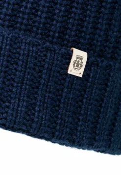 ROECKL Pure Cashmere Umschlagmuetze - navy (blau) Clearance