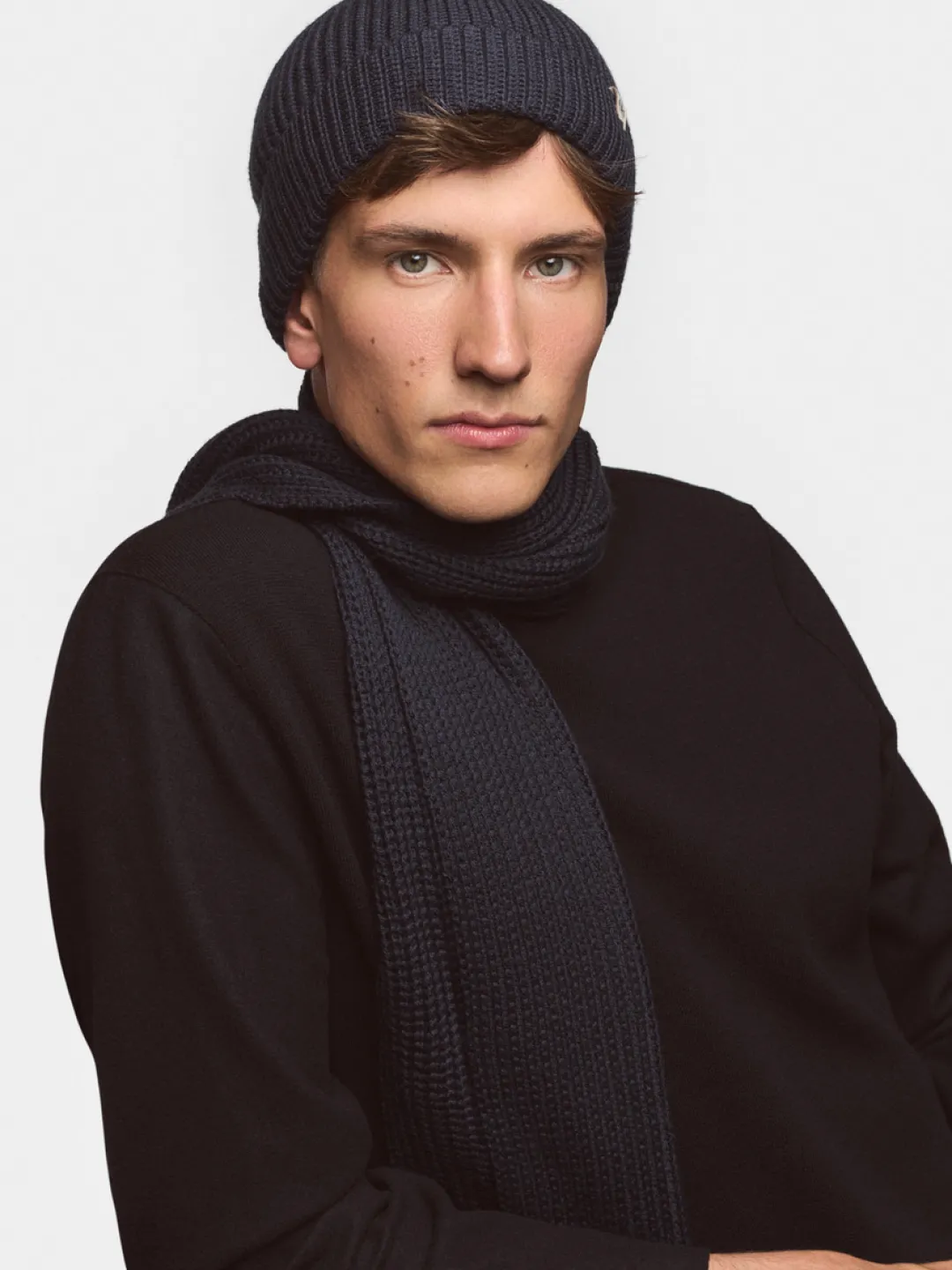 ROECKL Pure Merino Umschlagmuetze - navy (blau) Sale