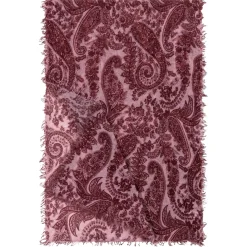 ROECKL Soft Paisley 70x180 - mulberry (rot) Outlet