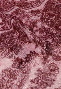 ROECKL Soft Paisley 70x180  - mulberry (rot) Outlet