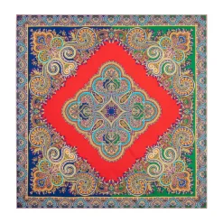 ROECKL Square Garden Paisley 90x90 - multi red (rot) Outlet
