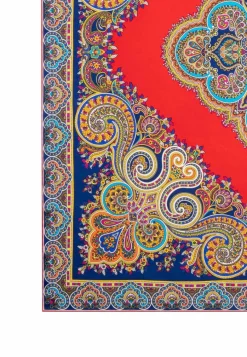 ROECKL Square Garden Paisley 90x90 - multi red (rot) Outlet