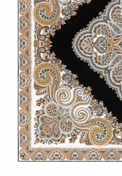 ROECKL Square Garden Paisley 90x90 - white/black (weiss) New
