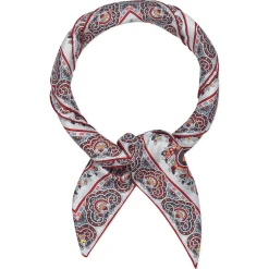 ROECKL Square Garden Paisley 90x90 - multi granat (rot)