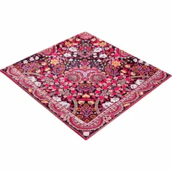 ROECKL Tapestry Flowers 140x140 - multi wine (rot) Clearance