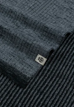 ROECKL Two-Tone Merino Schal 25x180  - grey/black (grau) Outlet