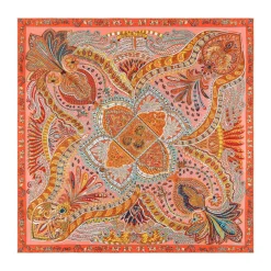 ROECKL Vibrant Paisley 90x90  - multi tangerine (orange) Best