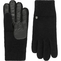 ROECKL Walkhandschuhe Lederinnenhand  - black (schwarz) Best