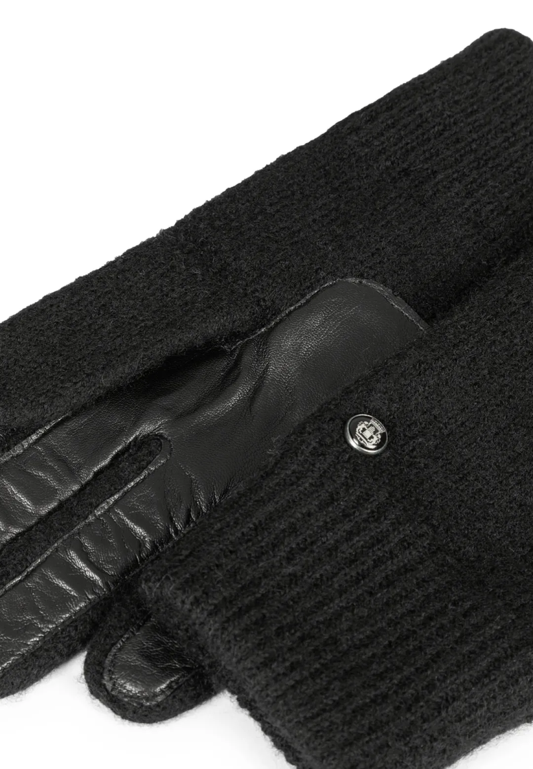 ROECKL Walkhandschuhe Lederinnenhand - black (schwarz) Best