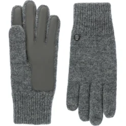ROECKL Walkhandschuhe Lederinnenhand - flanell (grau) Clearance