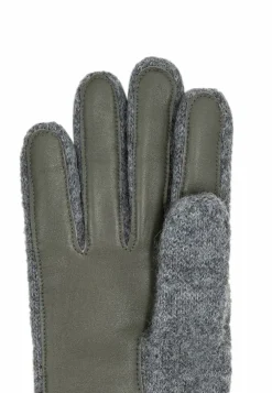 ROECKL Walkhandschuhe Lederinnenhand - flanell (grau) Clearance