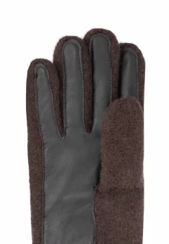 ROECKL Walkhandschuhe Lederinnenhand - mocca (braun)
