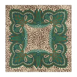 ROECKL Wild Frame 90x90  - multi green (grün)