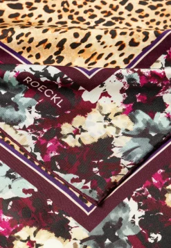 ROECKL Wild Gallery 53x53  - multi mulberry (rot) New