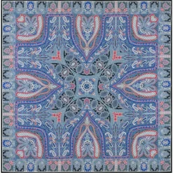 ROECKL Winter Alhambra Paisley 140x140 - multi indigo (blau) Best