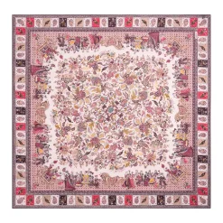 ROECKL Winter Caravane 140x140  - multi wine (rot) Online