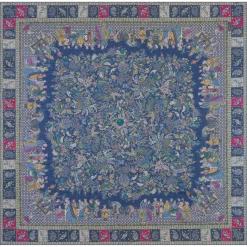 ROECKL Winter Caravane 140x140 - multi navy (blau) Outlet