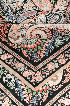 ROECKL Wool Feather 90x90  - multi black (schwarz) Best