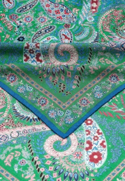 ROECKL Wool Feather 90x90  - multi green (grün) Best