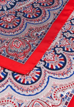 ROECKL Young Paisley 53 x 53 - red/navy (rot) Clearance